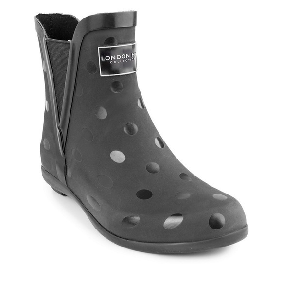 London Fog‎ Piccadilly Waterproof Rain Boots size: 7M - Picture 1 of 8
